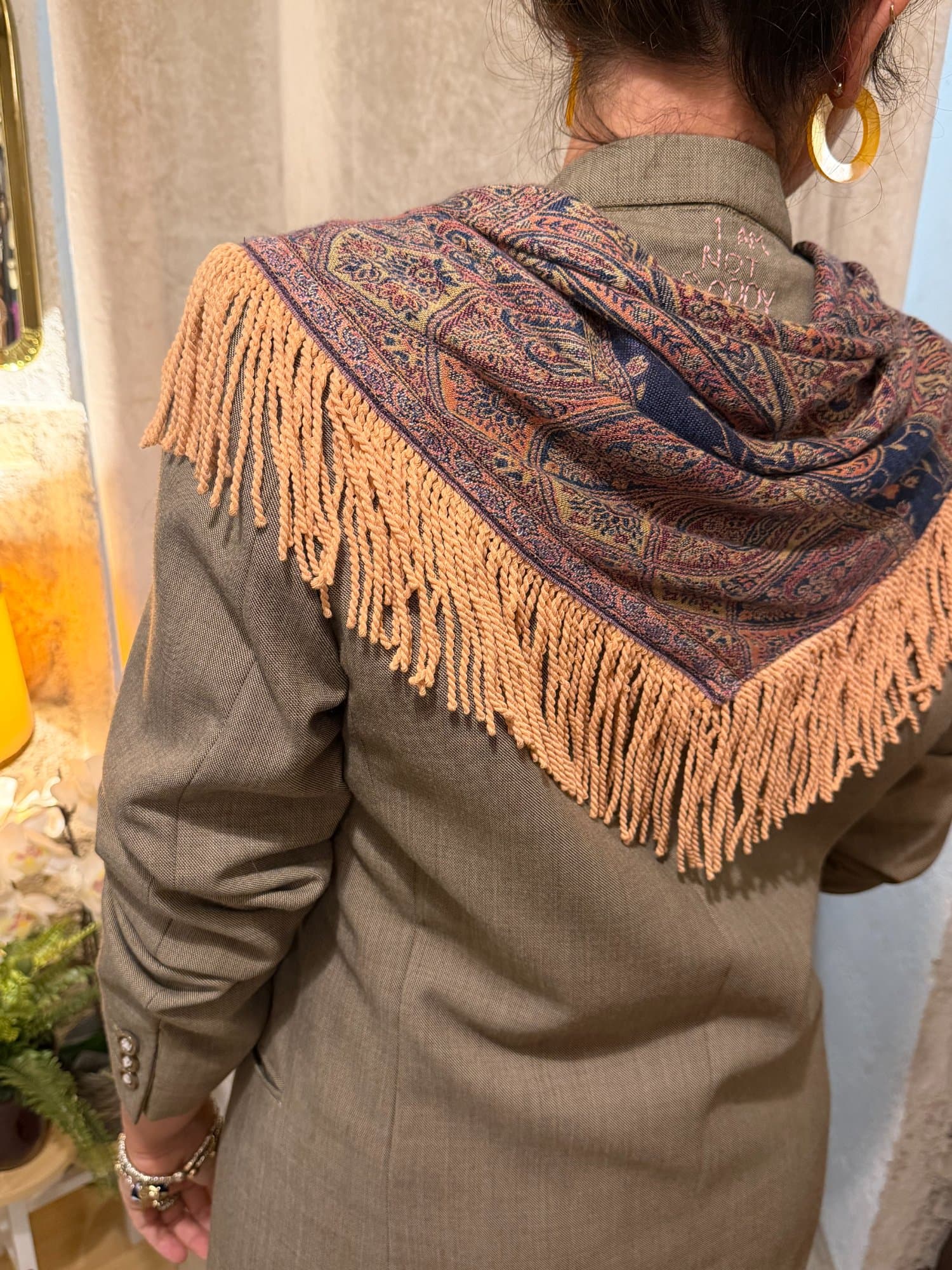 Giacca upcycling